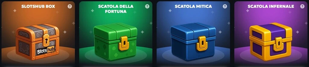 Lucky Box SpinMills con premi extra e bonus speciali